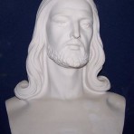 Statua viso di Gesu’